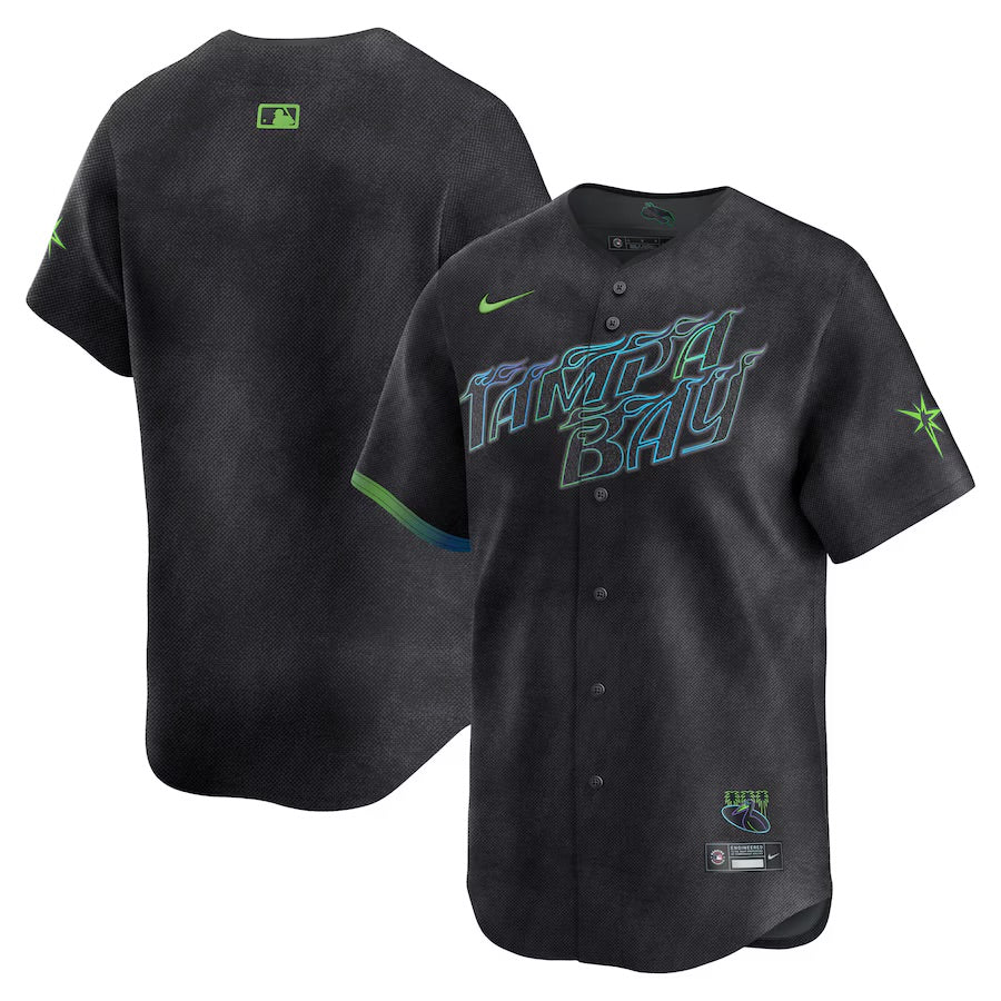 Tampa Bay Rays Nike City Connect Limited Jersey - Black VibeFlex Sports