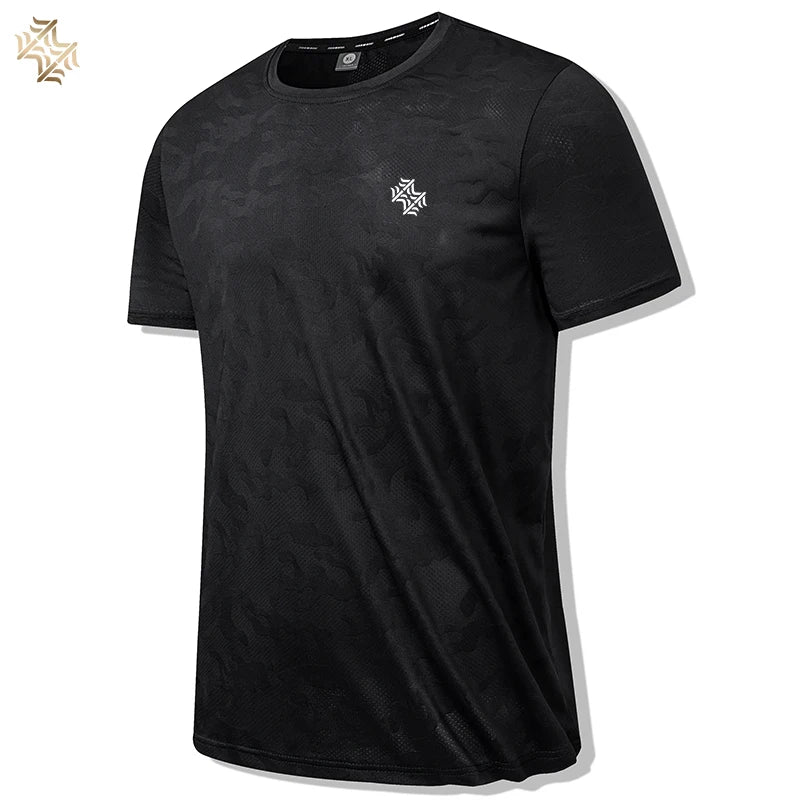 SBWL High quality man Outdoor hiking mountaineering Tees running weight loss fitness sports quick drying T-shirt Breathable Tops VibeFlex Sports