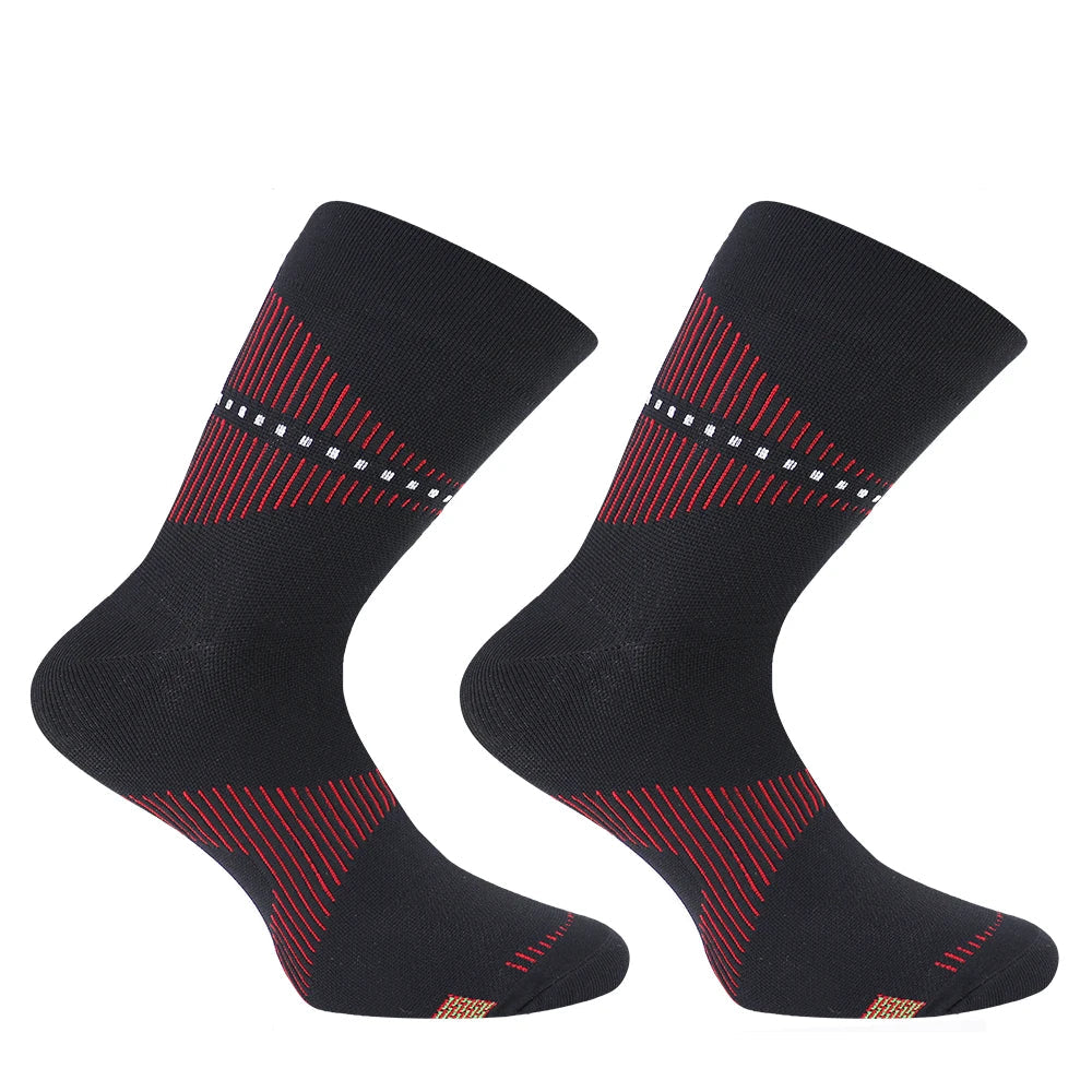 Professional Sports Cycling Bike Women Socks Men 2023 Breathable Road Bicycle Socks Outdoor Racing Socks 4 Colors VibeFlex Sports