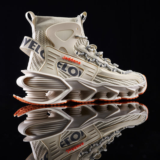 High-top Thick-soled Increase Men's Trendy Basketball Sneakers VibeFlex Sports