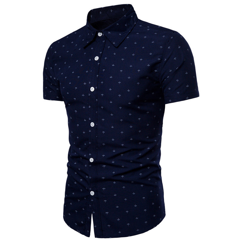 Casual Floral Flowers Short-sleeved Slim Fit VibeFlex Sports