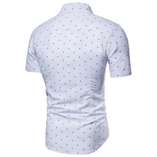Casual Floral Flowers Short-sleeved Slim Fit VibeFlex Sports