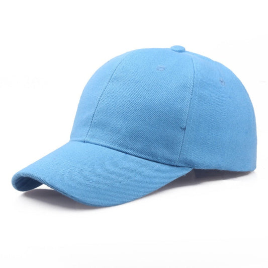 Cotton Solid Color Unisex Outdoor Sports And Leisure Cap Baseball Cap VibeFlex Sports