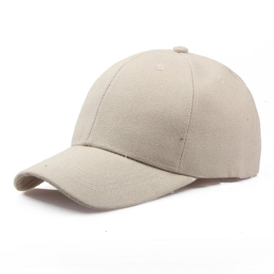 Cotton Solid Color Unisex Outdoor Sports And Leisure Cap Baseball Cap VibeFlex Sports