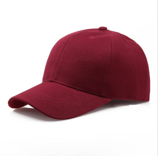 Cotton Solid Color Unisex Outdoor Sports And Leisure Cap Baseball Cap VibeFlex Sports