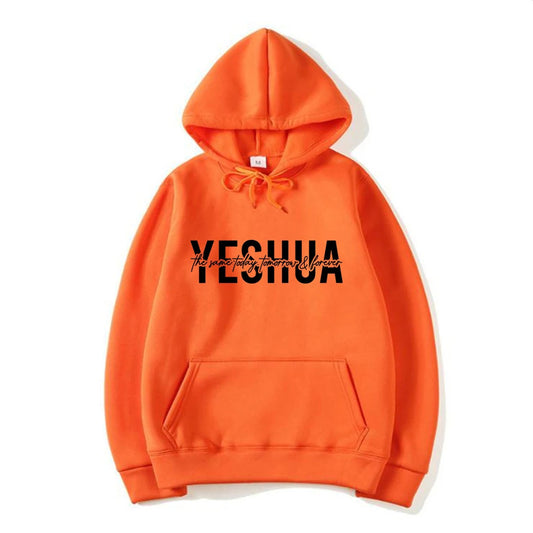 Yeshua Hoodie Christian Hooded Sweatshirt Religious 🌴 VibeFlex Sports