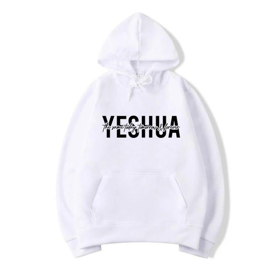 Yeshua Hoodie Christian Hooded Sweatshirt Religious 🌴 VibeFlex Sports