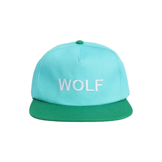 Gulf Of America Leather Patch Hat, Light Blue with Green Brim, Simple Design, Adjustable Fit I just asking you when you wanted to go VibeFlex Sports