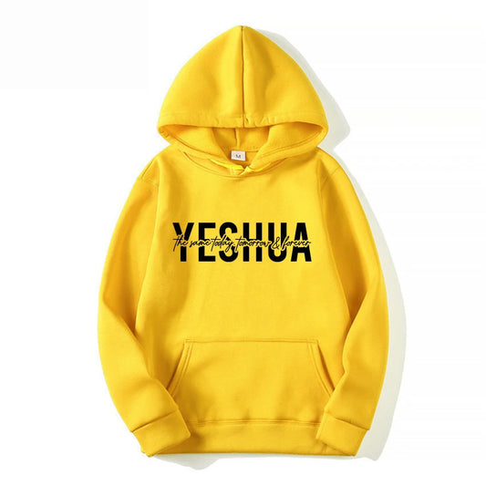 Yeshua Hoodie Christian Hooded Sweatshirt Religious 🌴 VibeFlex Sports