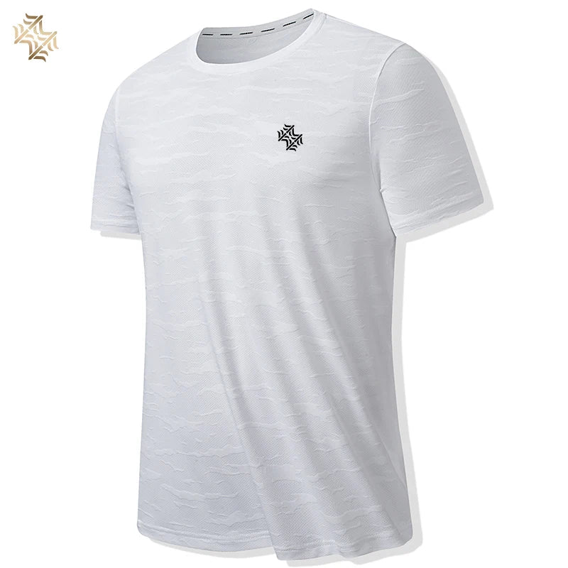 SBWL High quality man Outdoor hiking mountaineering Tees running weight loss fitness sports quick drying T-shirt Breathable Tops VibeFlex Sports