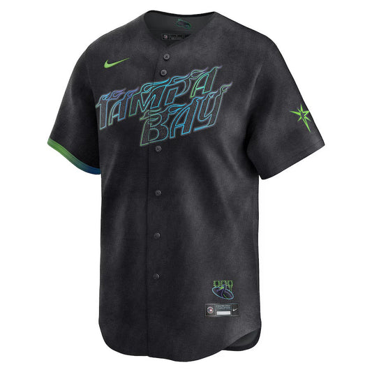 Tampa Bay Rays Nike City Connect Limited Jersey - Black VibeFlex Sports