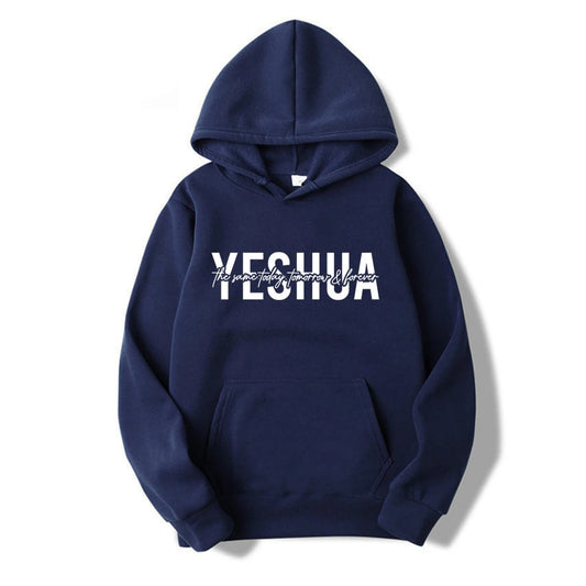 Yeshua Hoodie Christian Hooded Sweatshirt Religious 🌴 VibeFlex Sports