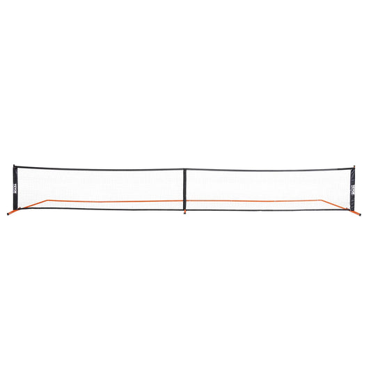 VEVOR Pickleball Net Set, 22FT Regulation Size Portable Pickleball System with Carrying Bag & Balls & Paddles, Weather Resistant Steady Metal Frame & Strong PE Net, for Outdoor Backyard Driveway