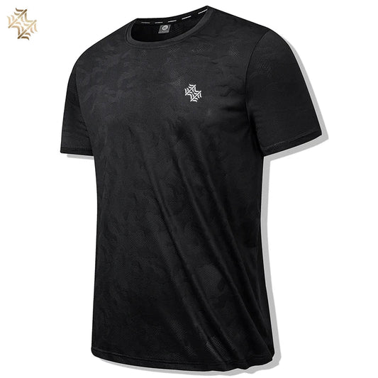 SBWL High quality man Outdoor hiking mountaineering Tees running weight loss fitness sports quick drying T-shirt Breathable Tops VibeFlex Sports