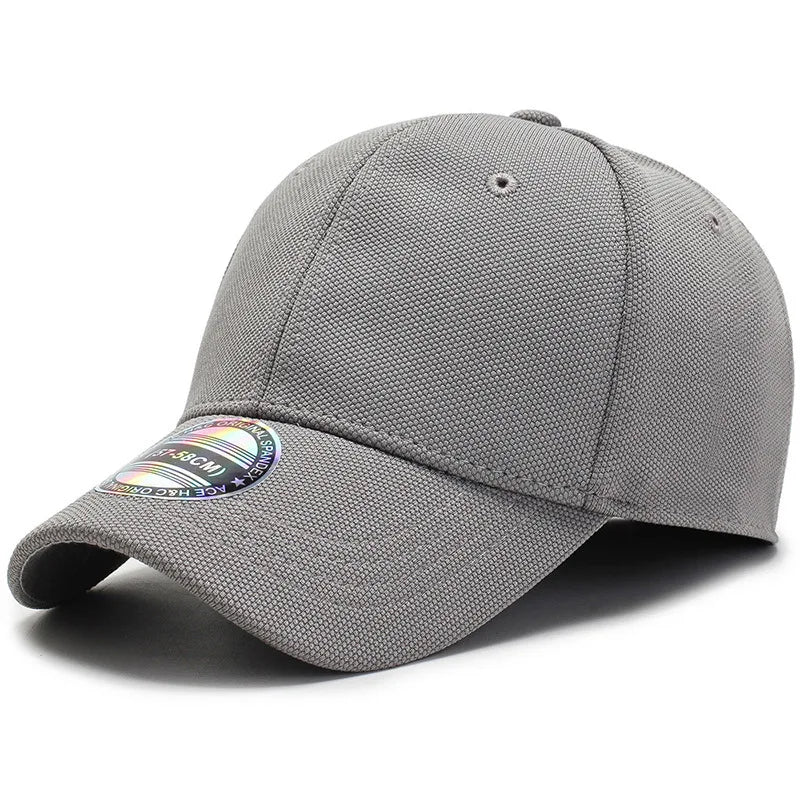 COKK Baseball Cap Men Snapback Hats Fitted Closed Full Cap Women Gorras Bone Male Trucker Hat Casquette Outdoor Black VibeFlex Sports