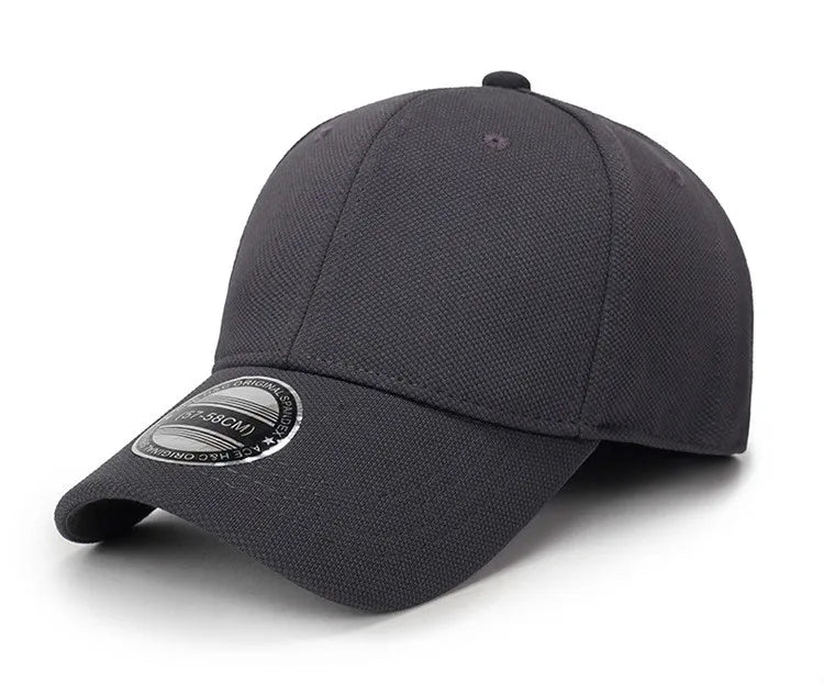 COKK Baseball Cap Men Snapback Hats Fitted Closed Full Cap Women Gorras Bone Male Trucker Hat Casquette Outdoor Black VibeFlex Sports