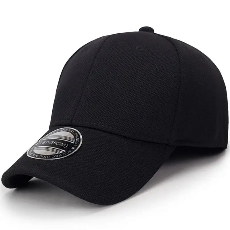 COKK Baseball Cap Men Snapback Hats Fitted Closed Full Cap Women Gorras Bone Male Trucker Hat Casquette Outdoor Black VibeFlex Sports