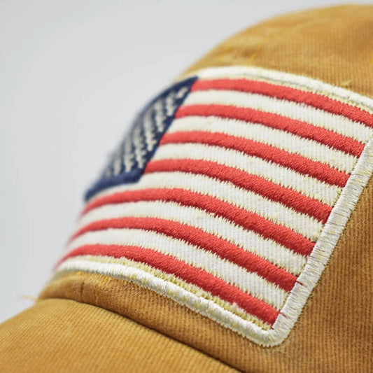 Women Baseball Cap Summer Denim Hats Men Spring USA Letter Flag Embroidery Baseball Hats Cotton Outdoor Vintage Visor Casual Cap VibeFlex Sports