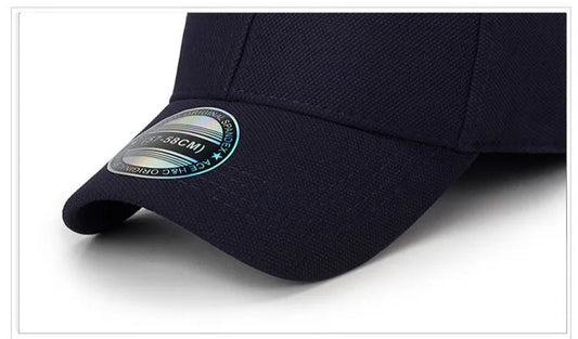 COKK Baseball Cap Men Snapback Hats Fitted Closed Full Cap Women Gorras Bone Male Trucker Hat Casquette Outdoor Black VibeFlex Sports