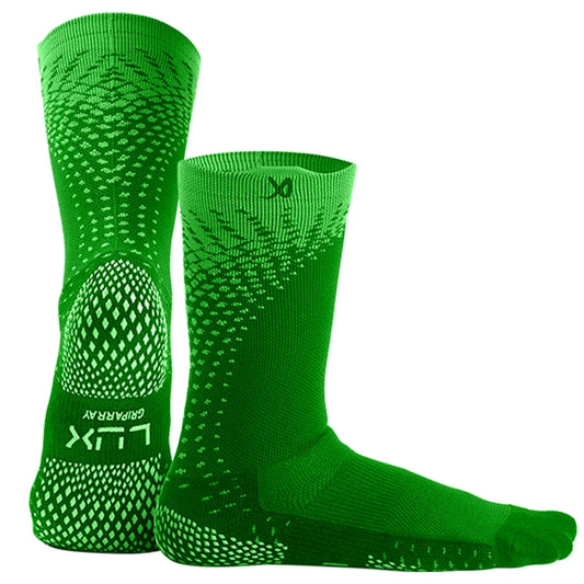 Sport Socks - Performance Grip Cleat Socks - Green - LUX LUX Sports