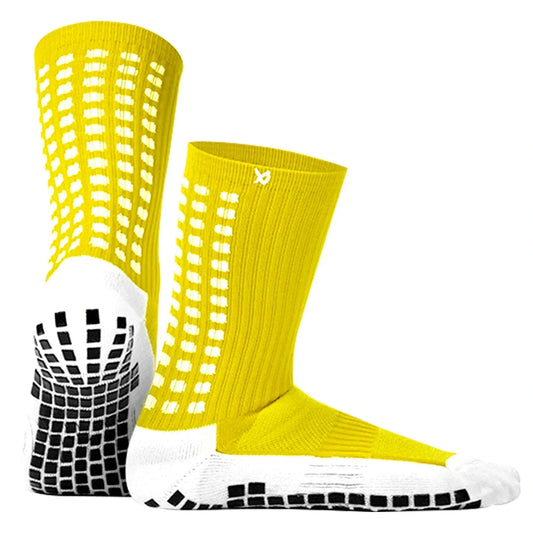 Grip Socks Football - Calf Socks - Yellow - LUX LUX Sports