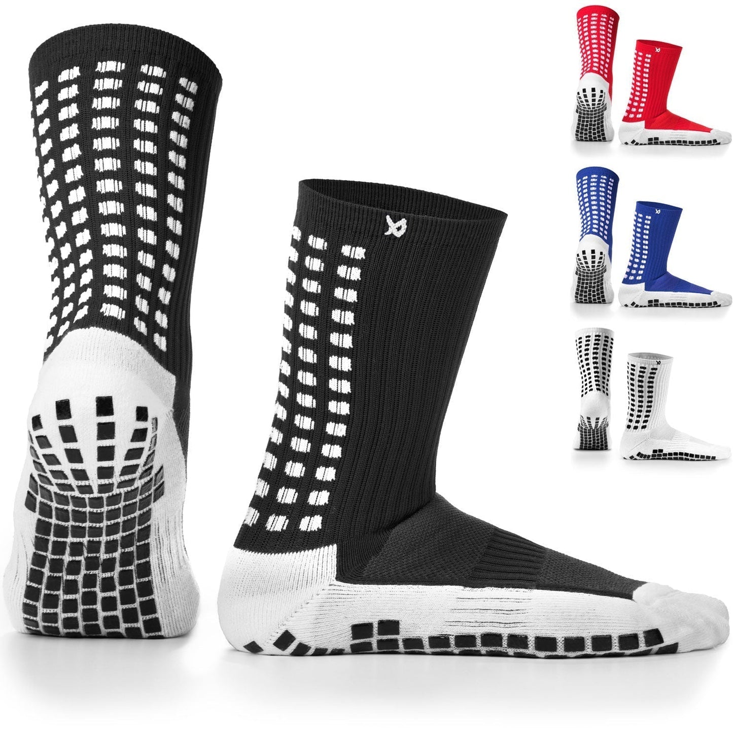 Grip Socks Football - Anti Slip Football Socks Calf - LUX LUX Sports