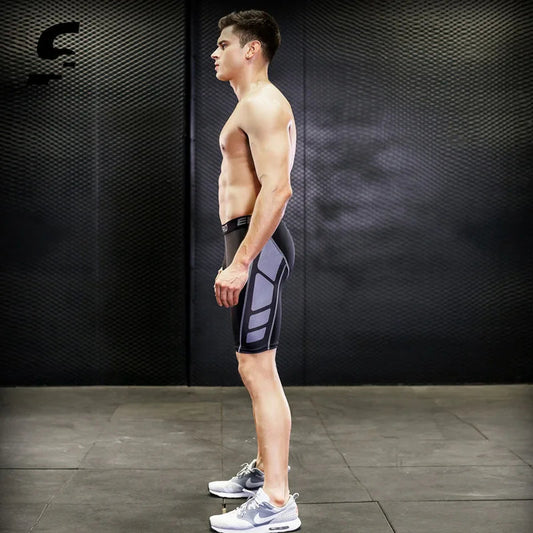 Men Compression Gym Shorts Quick Dry Fitness Sport Tight Gym Running Shorts Workout Fitness Jogger Leggings Men Athletic Tight VibeFlex Sports