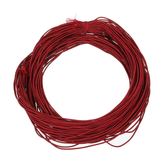 25 Yards/Lot 1mm Round Elastics Bungee Shock Cord Elastic Rope Rubber Band Strap String Cordon Shoelaces Sewing Accessories VibeFlex Sports