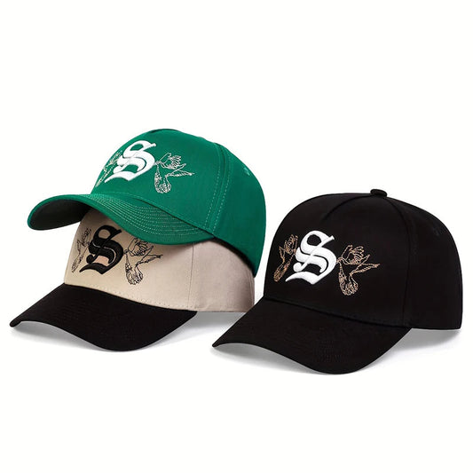 Fashion S Letter Embroidery Baseball Cap Cotton Snapback Hat Unisex Hip Hop Trucker Caps Men Women Outdoor sun Hats Gorras VibeFlex Sports