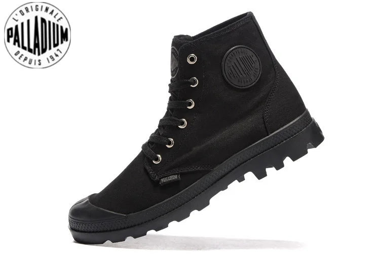 PALLADIUM Fashion Retro Top Quality Canvas Lace-up Pampa Oxford Sneakers Flats Men Women Boots Casual Shoes Plus Size 35-45 VibeFlex Sports