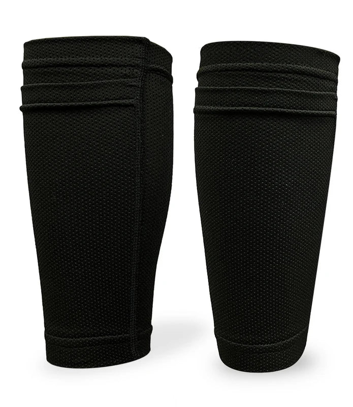 Shin Guards Soccer Football Canilleras Support Sock Nylon Leg Sleeves Shin Protector with Pocket Soccer Gear щитки футбольные VibeFlex Sports
