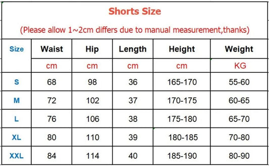 Men's Fitness Training Shorts Summer 2 In 1 Quick Dry VibeFlex Sports