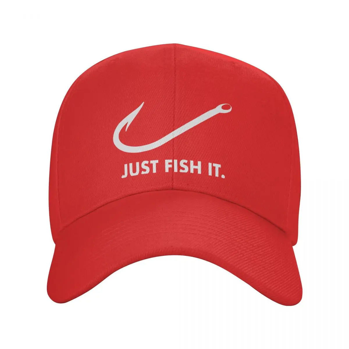 Classic Just Fish It Baseball Cap Breathable Fisherman Hat VibeFlex Sports