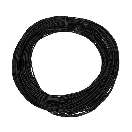 25 Yards/Lot 1mm Round Elastics Bungee Shock Cord Elastic Rope Rubber Band Strap String Cordon Shoelaces Sewing Accessories VibeFlex Sports