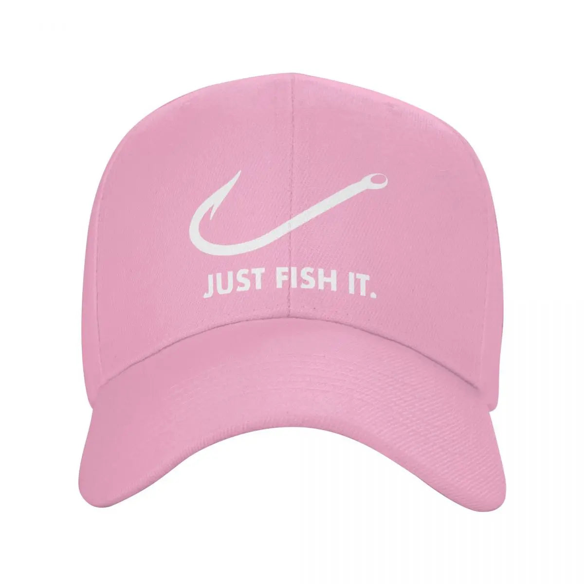 Classic Just Fish It Baseball Cap Breathable Fisherman Hat VibeFlex Sports