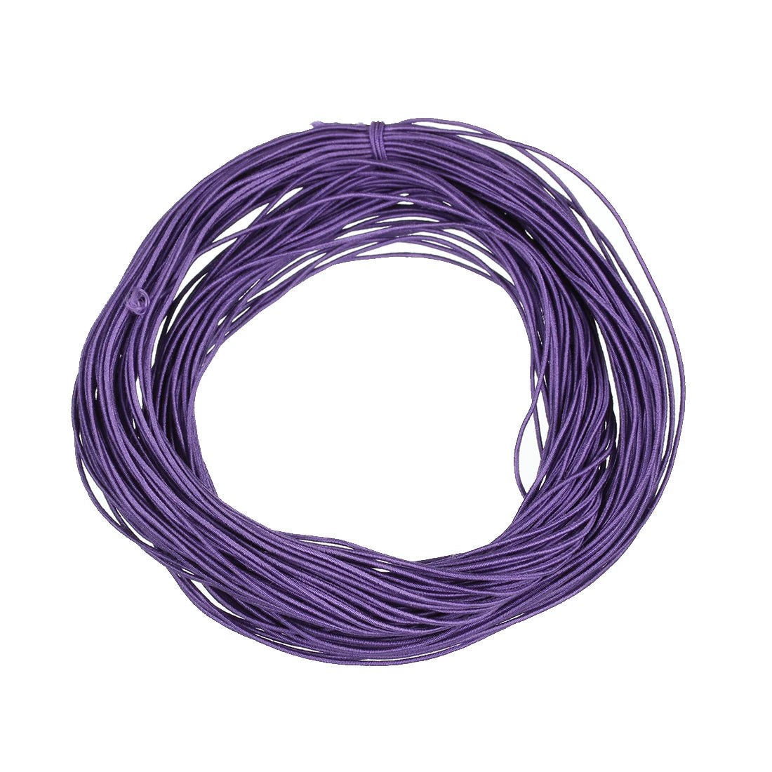 25 Yards/Lot 1mm Round Elastics Bungee Shock Cord Elastic Rope Rubber Band Strap String Cordon Shoelaces Sewing Accessories VibeFlex Sports