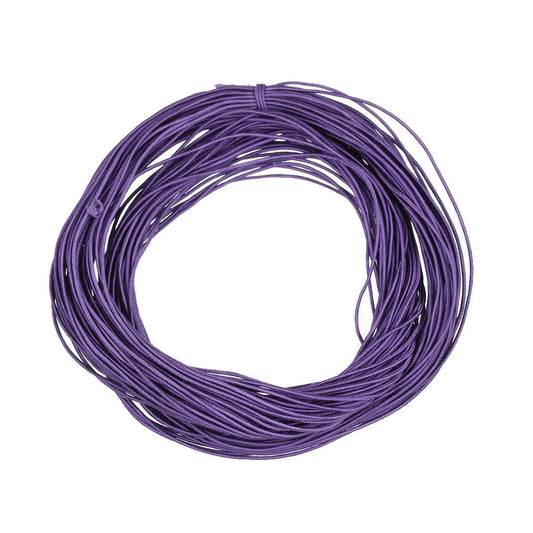 25 Yards/Lot 1mm Round Elastics Bungee Shock Cord Elastic Rope Rubber Band Strap String Cordon Shoelaces Sewing Accessories VibeFlex Sports