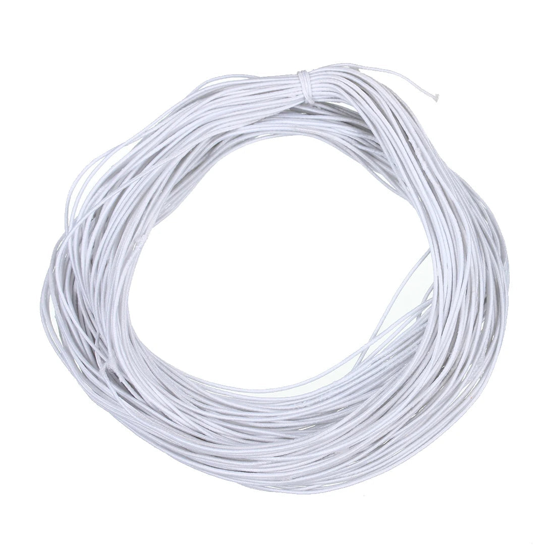 25 Yards/Lot 1mm Round Elastics Bungee Shock Cord Elastic Rope Rubber Band Strap String Cordon Shoelaces Sewing Accessories VibeFlex Sports
