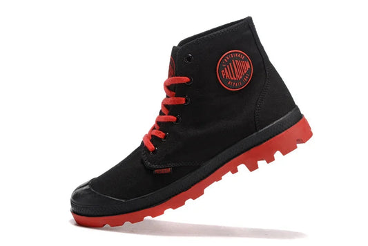 PALLADIUM Fashion Retro Top Quality Canvas Lace-up Pampa Oxford Sneakers Flats Men Women Boots Casual Shoes Plus Size 35-45 VibeFlex Sports