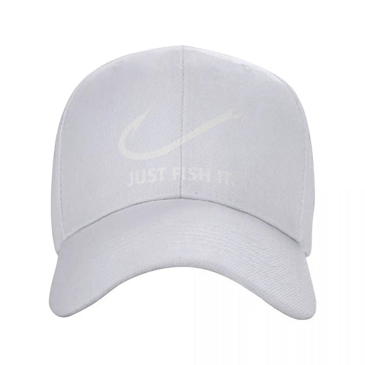 Classic Just Fish It Baseball Cap Breathable Fisherman Hat VibeFlex Sports
