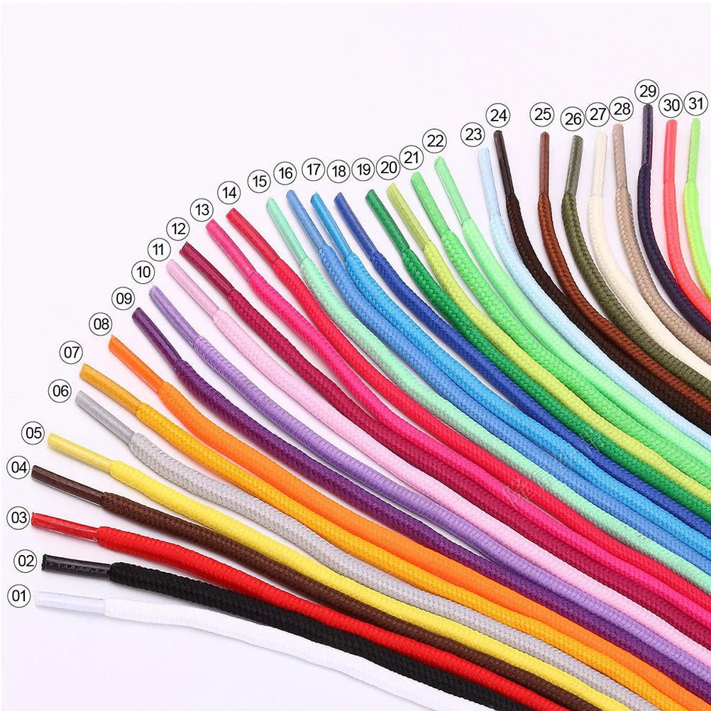 30 PCS Running Shoes for Women Sports Shoelaces Sneaker Thin Noodles Girl Child VibeFlex Sports