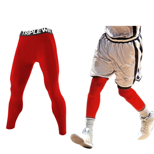 Summer Spring Autumn Men Running Tights GYM Pants Male Basketball Football Soccer Fitness Exercise Sport Long Legging H61 VibeFlex Sports