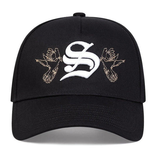 Fashion S Letter Embroidery Baseball Cap Cotton Snapback Hat Unisex Hip Hop Trucker Caps Men Women Outdoor sun Hats Gorras VibeFlex Sports