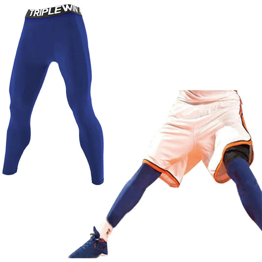 Summer Spring Autumn Men Running Tights GYM Pants Male Basketball Football Soccer Fitness Exercise Sport Long Legging H61 VibeFlex Sports