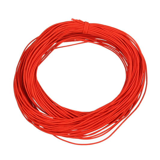 25 Yards/Lot 1mm Round Elastics Bungee Shock Cord Elastic Rope Rubber Band Strap String Cordon Shoelaces Sewing Accessories VibeFlex Sports