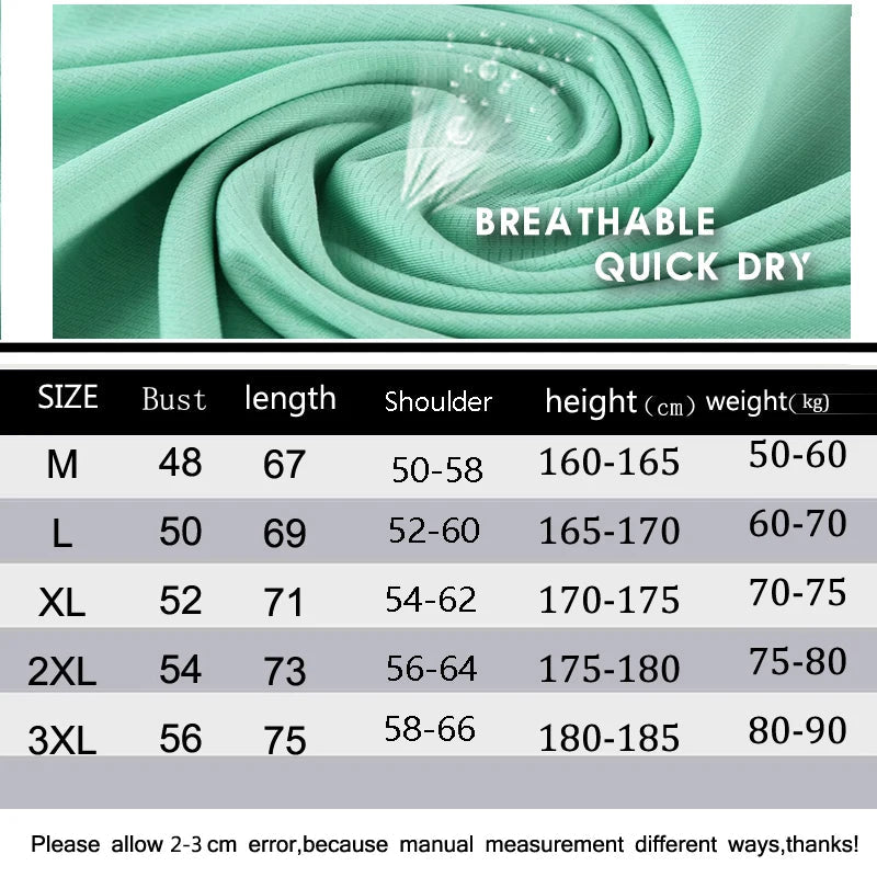Quick Dry Men Running T-shirt Fitness Sports Top Gym Training Shirt Breathable Jogging Casual Sportswear VibeFlex Sports