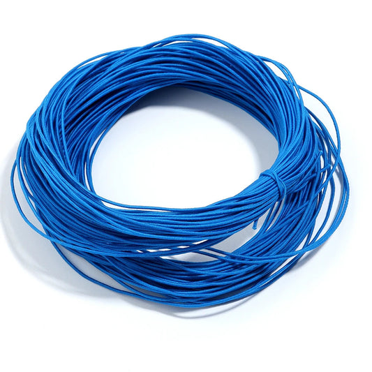 25 Yards/Lot 1mm Round Elastics Bungee Shock Cord Elastic Rope Rubber Band Strap String Cordon Shoelaces Sewing Accessories VibeFlex Sports