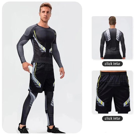 Men's Running Sportswear Quick Dry VibeFlex Sports