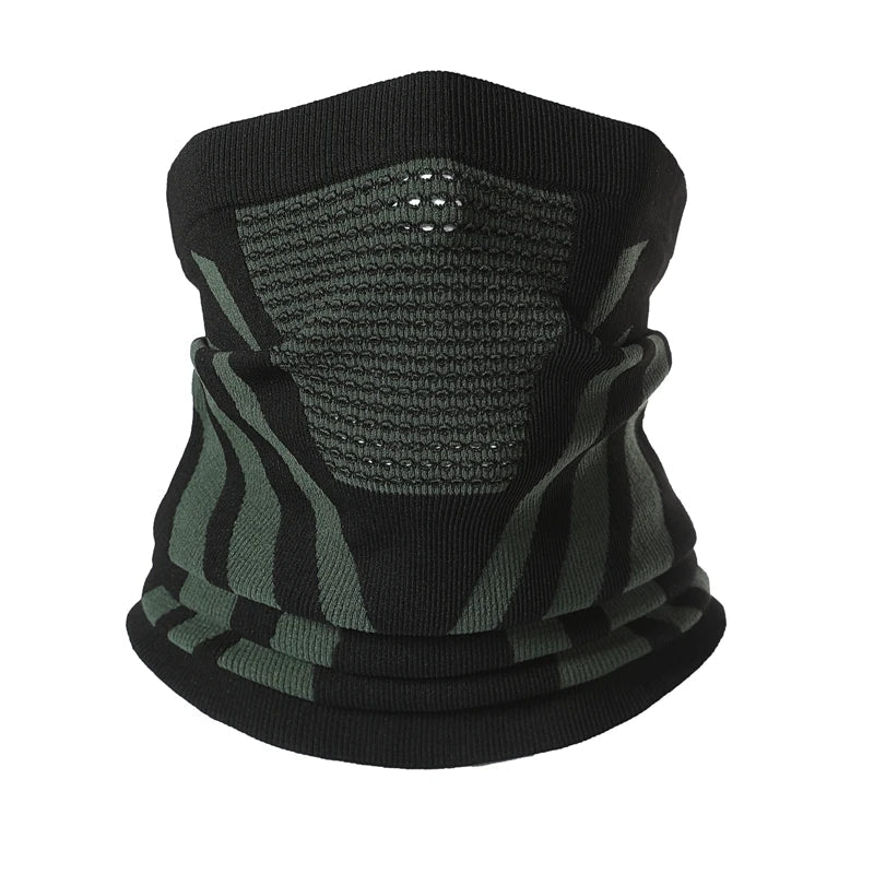 New Face Bandana Mask Cover Neck Warmer Bicycle Cycling Scarf Hiking Breathable Mask Winter Outdoor Windproof Thickened Mask Bib VibeFlex Sports