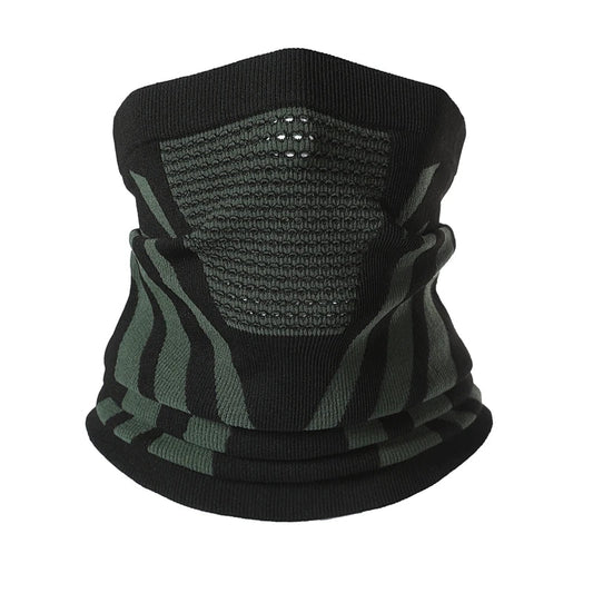 New Face Bandana Mask Cover Neck Warmer Bicycle Cycling Scarf Hiking Breathable Mask Winter Outdoor Windproof Thickened Mask Bib VibeFlex Sports